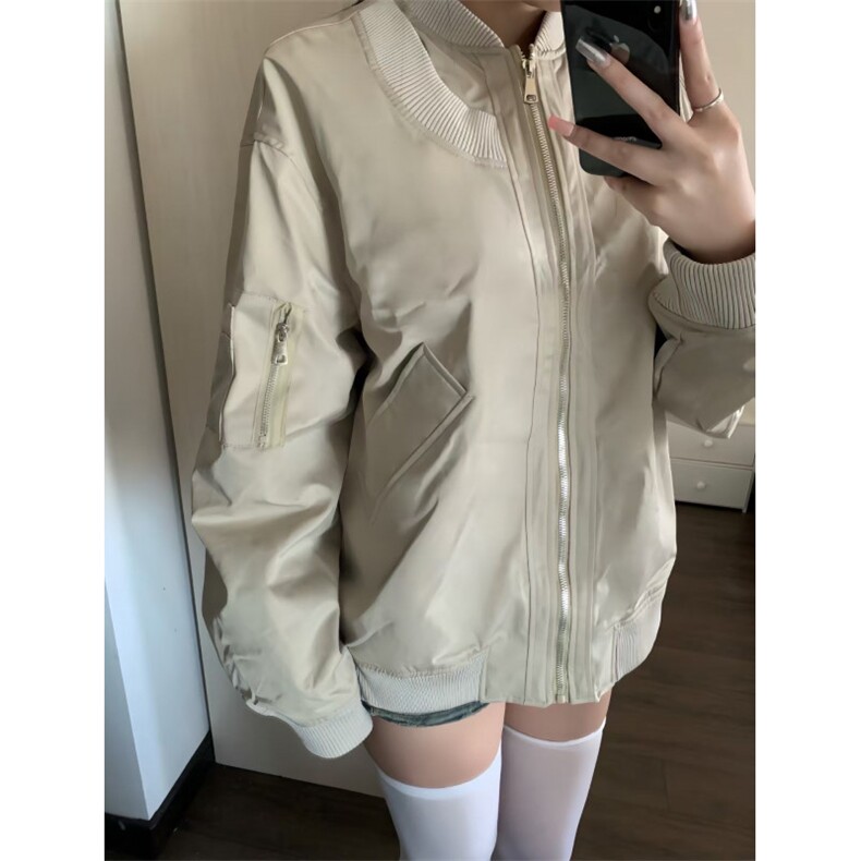 【有货】cleanfit棒球服外套高级感痞帅飞行员夹克JH8820HH-P58,男装夹克,星座1007（原301D）