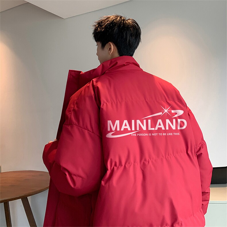 美式宽松抖音直播高品质男面包服羽绒棉外套棉衣M1053P90，男装棉衣，电商C408(原B339-1)