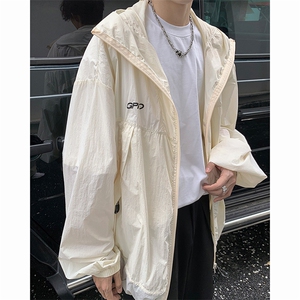 防晒衣男夏季薄款日系户外透气外套美式潮牌连帽防晒服83100-p45图片