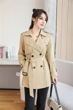 风衣外套，女装风衣，菲雪妮