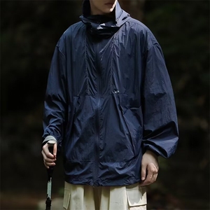 山系连帽防晒衣外套男潮牌户外登山休闲夹克冲锋衣1001-1SF012P38图片