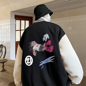 ！棒球服棉衣男棉衣男士棉服男冬季棉袄外套男BJM477-P90图片