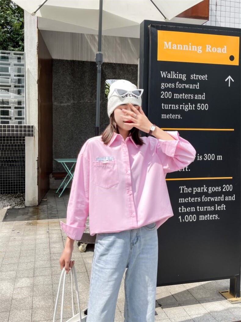 长款衬衫，女装衬衫，百变诱惑