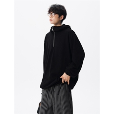 【现货】WY5520-P45特控78大码高克重连帽拉链套头卫衣外套，女装短外套，电商D232