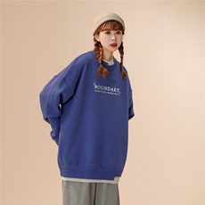 中性秋/冬ins潮美式嘻哈百搭保暖圆领假两件套头毛衣M217P65控88，男装针织衫/毛衣，A247A