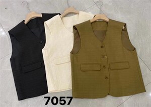 秋季简约马甲,女装马甲,古泥