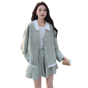 【现货上新】温柔洋气时尚衬衫休闲百搭套装裙088-2323p155 控228图片