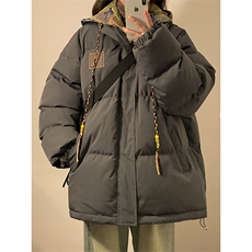 冬季潮风假两件外套男新款美式棉衣XZ102B-1-M9903P125，男装棉衣，星座102B-1