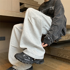 已出货2025年秋季新款宽松休闲卫裤男D329-QM756-P65-控88，男装休闲裤，电商D329