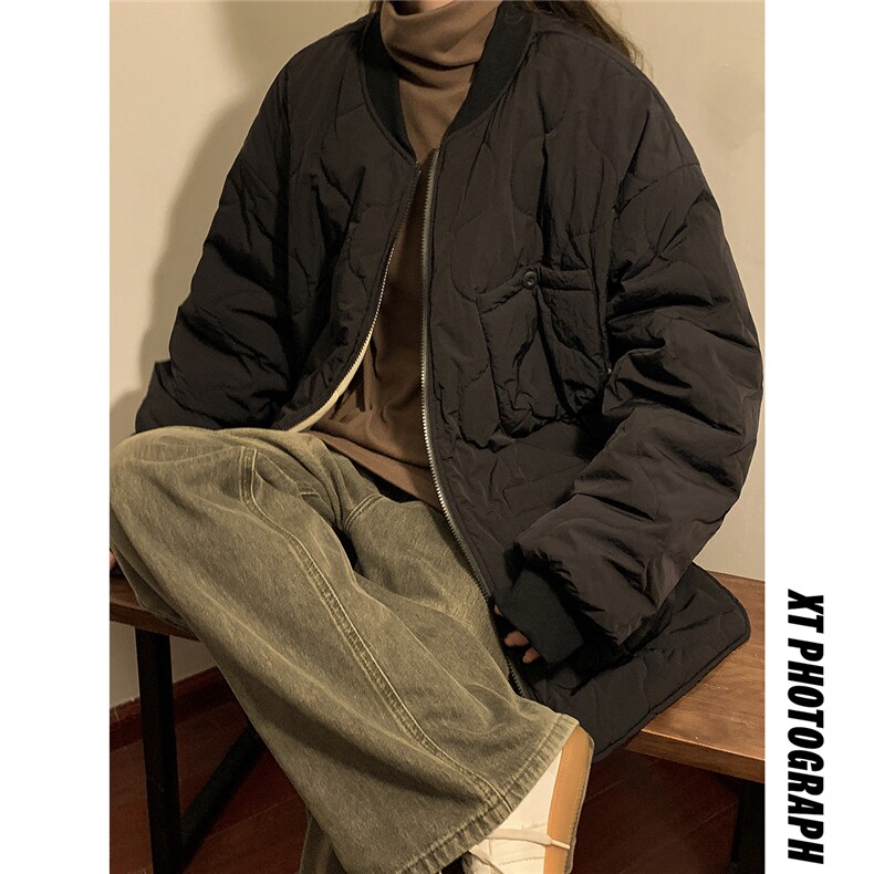 中性风黄灯葫芦燕尾服设计加绒双侧开叉棉衣男MY770104P135控168，男装棉衣，星座227-7