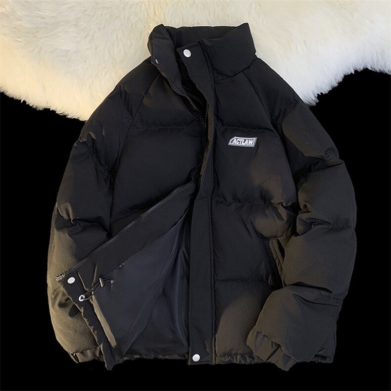 2024冬季新款立领棉衣四色棉衣面包服216-2-BK61-P108控138,男装棉衣,星座716-1