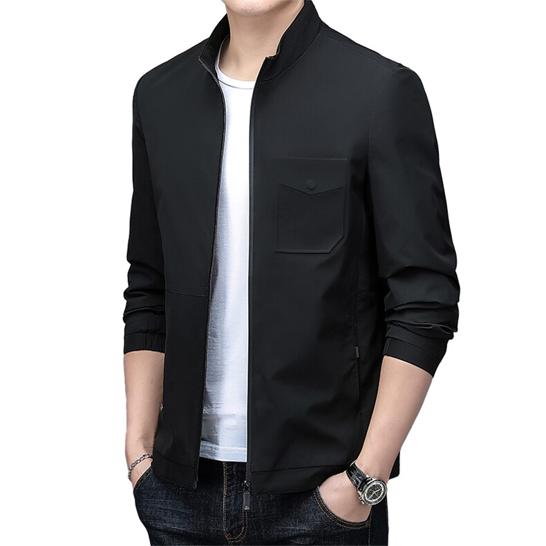 BSTN9868春季新款2023年男士休闲长袖青年夹克商务外套P105,男装夹克,电商B360