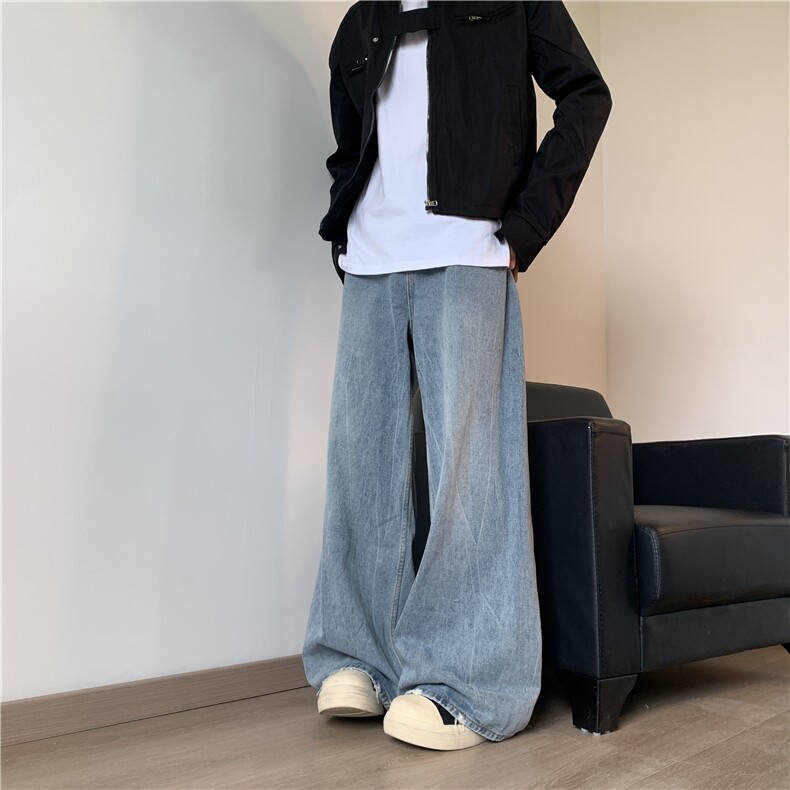 2024美式牛仔裤男款直筒长裤潮  XB002 P48图片