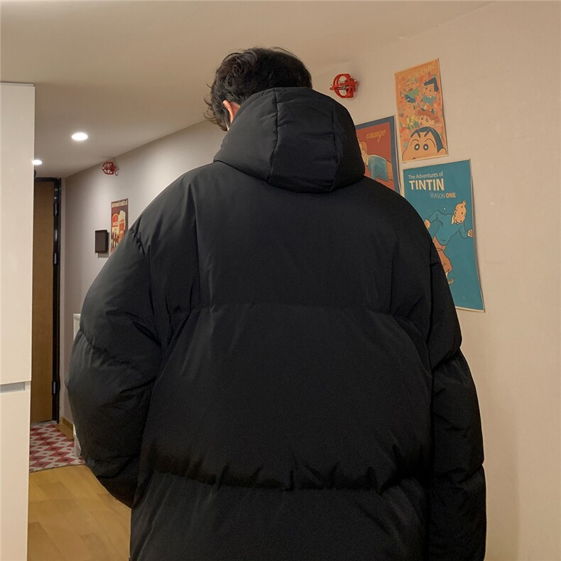 港风民宿个性字母印花休闲百搭连帽棉服A247-MY227特批95控158,男装棉衣,电商A247