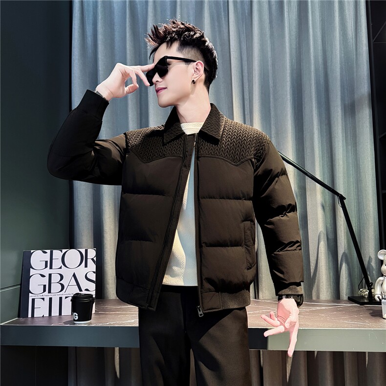 MY2511-P138控178棉衣外套男冬季高级感加厚时尚棉袄新款休闲立领,男装棉衣,星座102A（原电商D309-1）