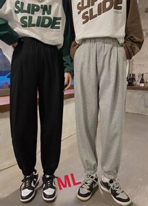 显瘦，百搭，个性卫裤,女装休闲裤,素妮