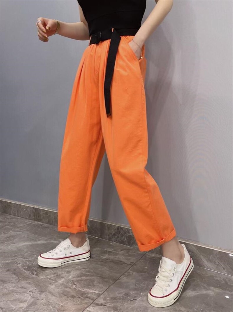 休闲老爹裤，女装，知名度