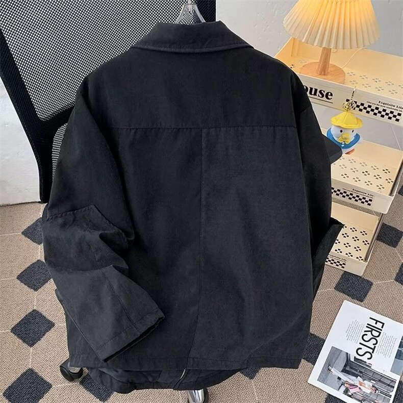 得物品质秋款男夹克衫拉链款休闲外套JK0221P70,男装夹克,星座1013-1