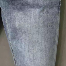 1506-1/KT6761/P49潮牌韩版修身小脚高端弹力蓝色九分裤百搭男款，男装休闲裤，星座1506-1