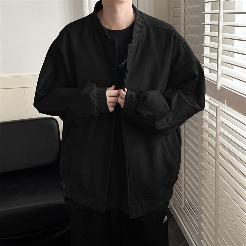 主推现货拼接皮衣夹克外套男A351-AP2516-P95,男装夹克,电商A351