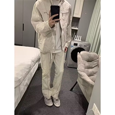 水洗立领百搭外套男美式复古立领工装夹克513AJK2192P60，男装夹克，星座513A