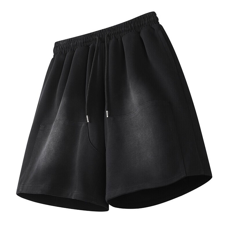 DK210-特P36渐变直筒水洗做旧短裤休闲运动风透气休闲短裤，男装牛仔裤，电商D310B