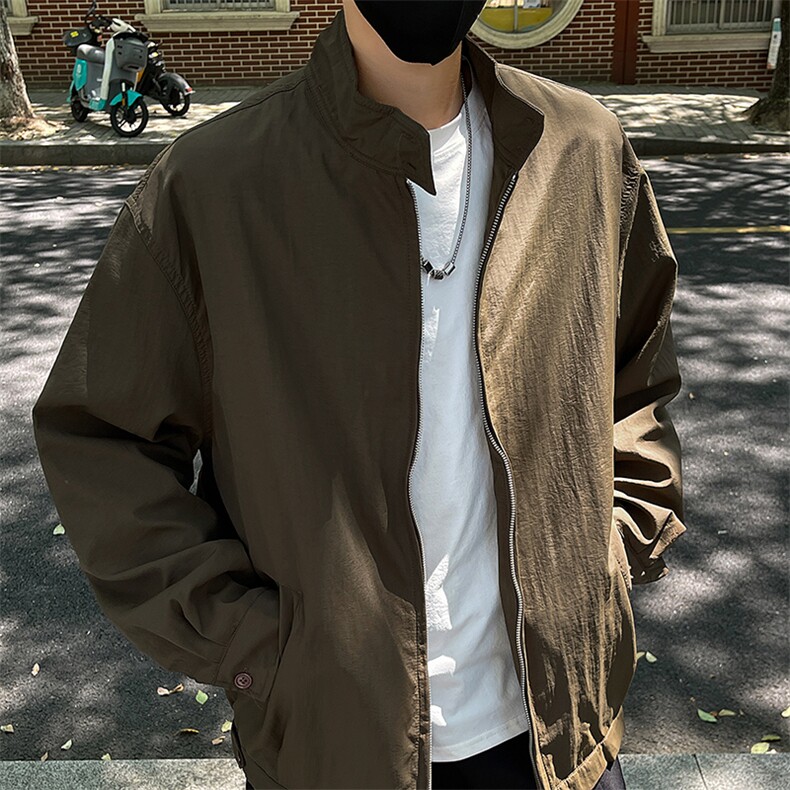 时尚夹克三防立领冲锋衣工装飞行夹克潮外套男装XZ212-QJK443-P55,男装夹克,星座212