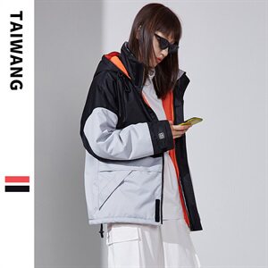 2020冬季新款男复古印花夹棉外套加厚情侣棉衣棉服 A436-897-P135图片