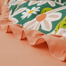 2021新款韩版磨毛四件套花影芳菲-森林绿，床品套件磨毛活性，昊翔家纺