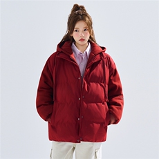 新款冬季羽绒棉服棉袄连帽假两件韩版宽松外套A436-2511-P85，男装棉衣，电商A436
