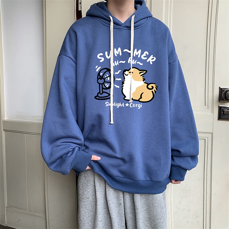 连帽卫衣男大码胖子帽衫大号运动服WY2420-P35,男装卫衣,电商A040