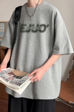 华夫格！港风华夫格短袖T恤男士半袖男五分袖体恤衫男HT120-P25，男装T恤，电商B367