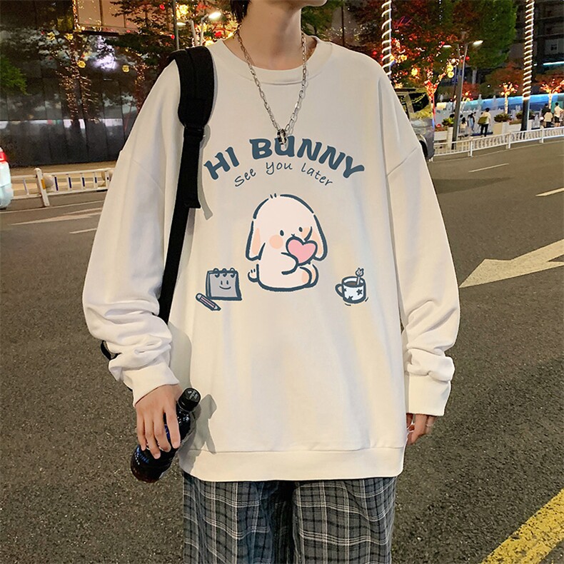 S6314-P28秋季圆领卫衣男大码韩版宽松长袖外套,男装卫衣,电商A040