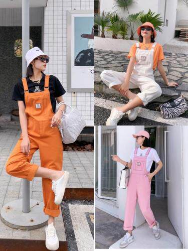 背带裤，女装，雅洛菲(6F)