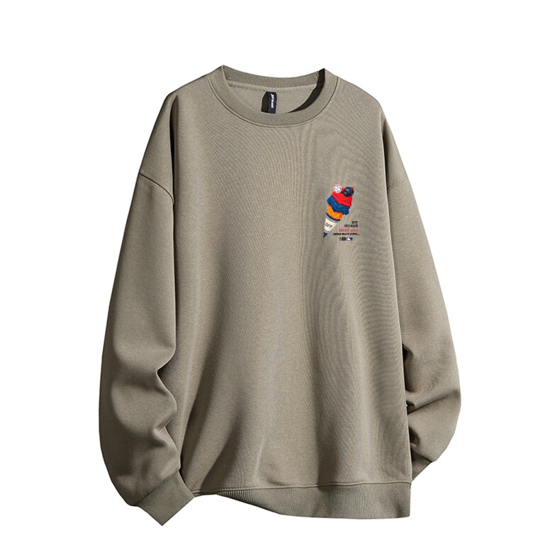 得物供货、复合重磅420克现货圆领卫衣宽松HD019-1-HMY309-特P35,男装卫衣,电商019-1