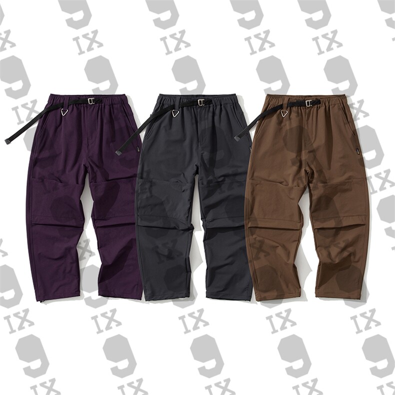 9IX蓝朋友/山系户外机能裤防水休闲宽松伞兵裤情侣款长裤PB-592，男装休闲裤，电商基地S007