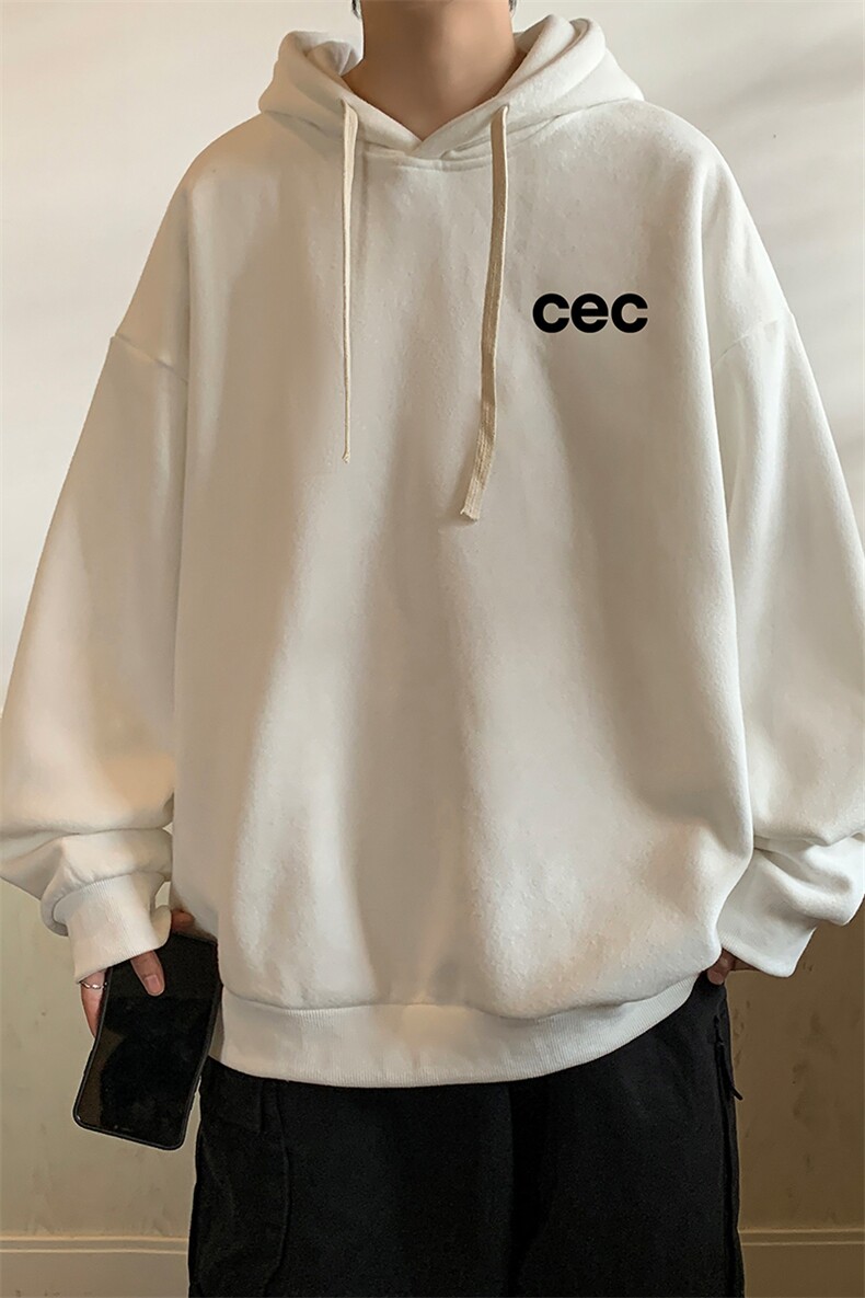 纯棉连帽卫衣男大码运动帽衫宽松薄WY2294-P35,男装卫衣,电商A040