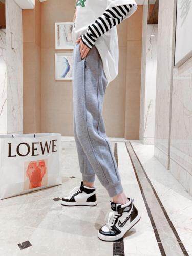 加绒卫裤，女装休闲裤，DCXY 超越