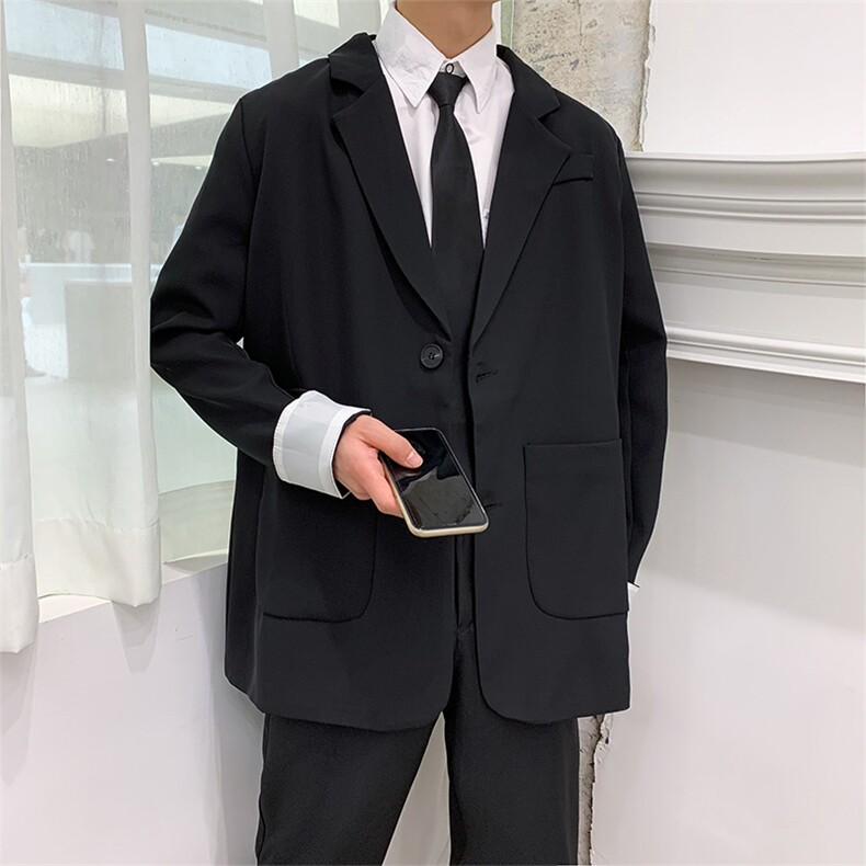 910A-J883-P80控108秋装新款纯色简约小清新小西装西服外套男,男装夹克,星座910A
