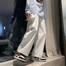 原宿风裤子男休闲纯立体大口袋长裤K208P36，男装休闲裤，星座1116-2