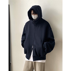 现货加厚cleanfit美式休闲重磅480G短款开衫卫衣TTTB05-P98，男装卫衣，星座1315