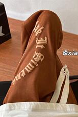 XZ616秋季新款宽松麂皮绒百搭休闲裤TY388P55控68，男装休闲裤，星座512A（原616）