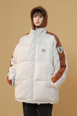 假两件连帽棉衣中性棉袄外套棉服男女面包服3361-P70控108，男装棉衣，星座207