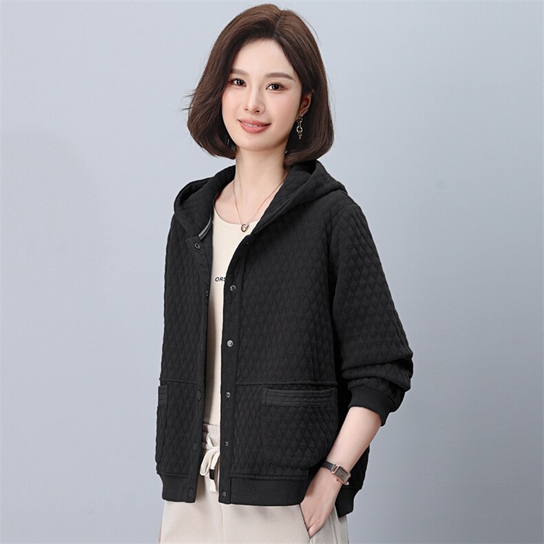 2026春秋季时尚简约大方气质优雅显瘦休闲百搭潮流短外套,女装短外套,独衣靓