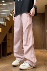 量大优供视频夏季直筒宽松阔腿男女休闲裤CK31特P28控58M-4XL，男装休闲裤，电商B325