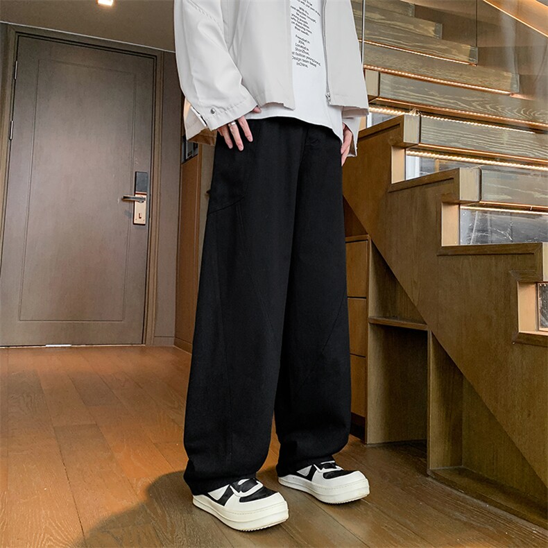 8XL-M特大码工装裤男长裤时尚潮牌宽松型纯色美式休闲裤K9101P68,男装工装外套,电商D206-1