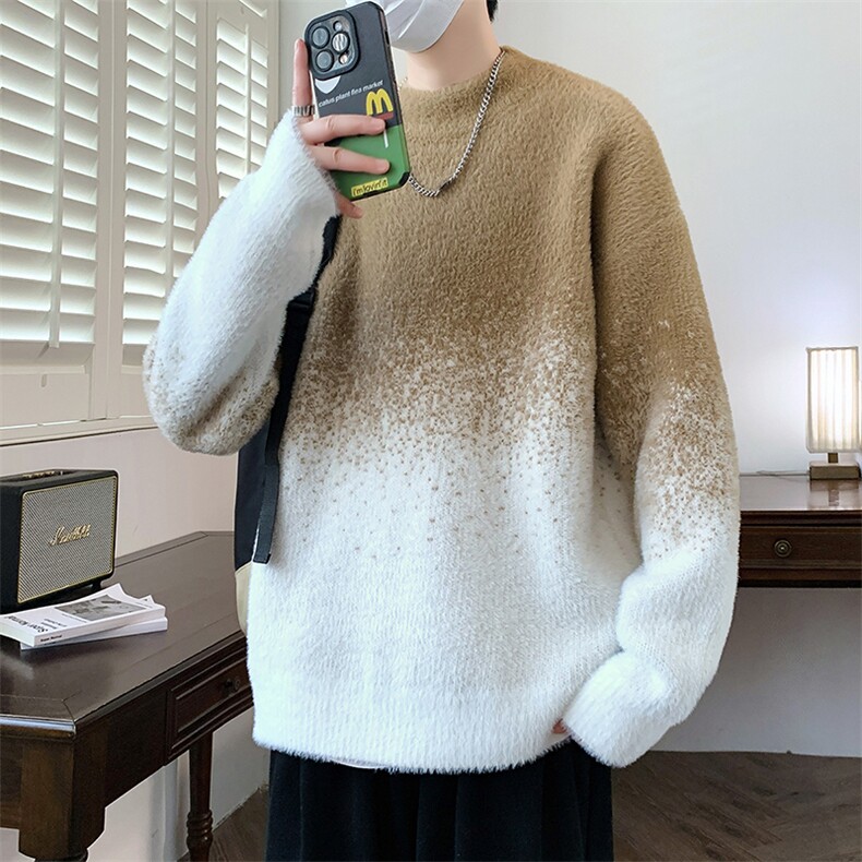 【新品】2025秋冬男士时尚休闲百搭针织毛衣潮流-M038-P45,男装针织衫/毛衣,星座1105-1