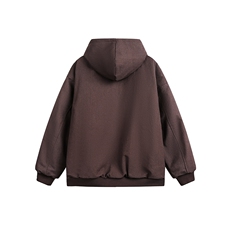 2025冬款水洗牛仔羊羔毛连帽棉衣-5646-248，男装棉衣，电商S012（CATTEE）