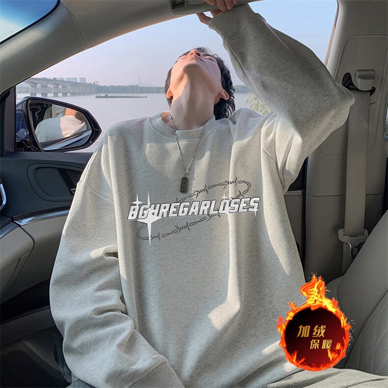 抖音得物供货可提供视频2024秋冬新款重磅美式卫衣DY5771,男装卫衣,电商A486