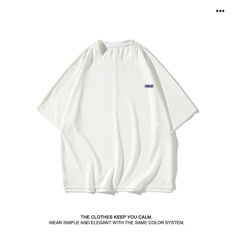 夏季薄款圆领百搭潮流半袖宽松上衣服潮牌休闲体恤TT318-特批36,男装T恤,星座718